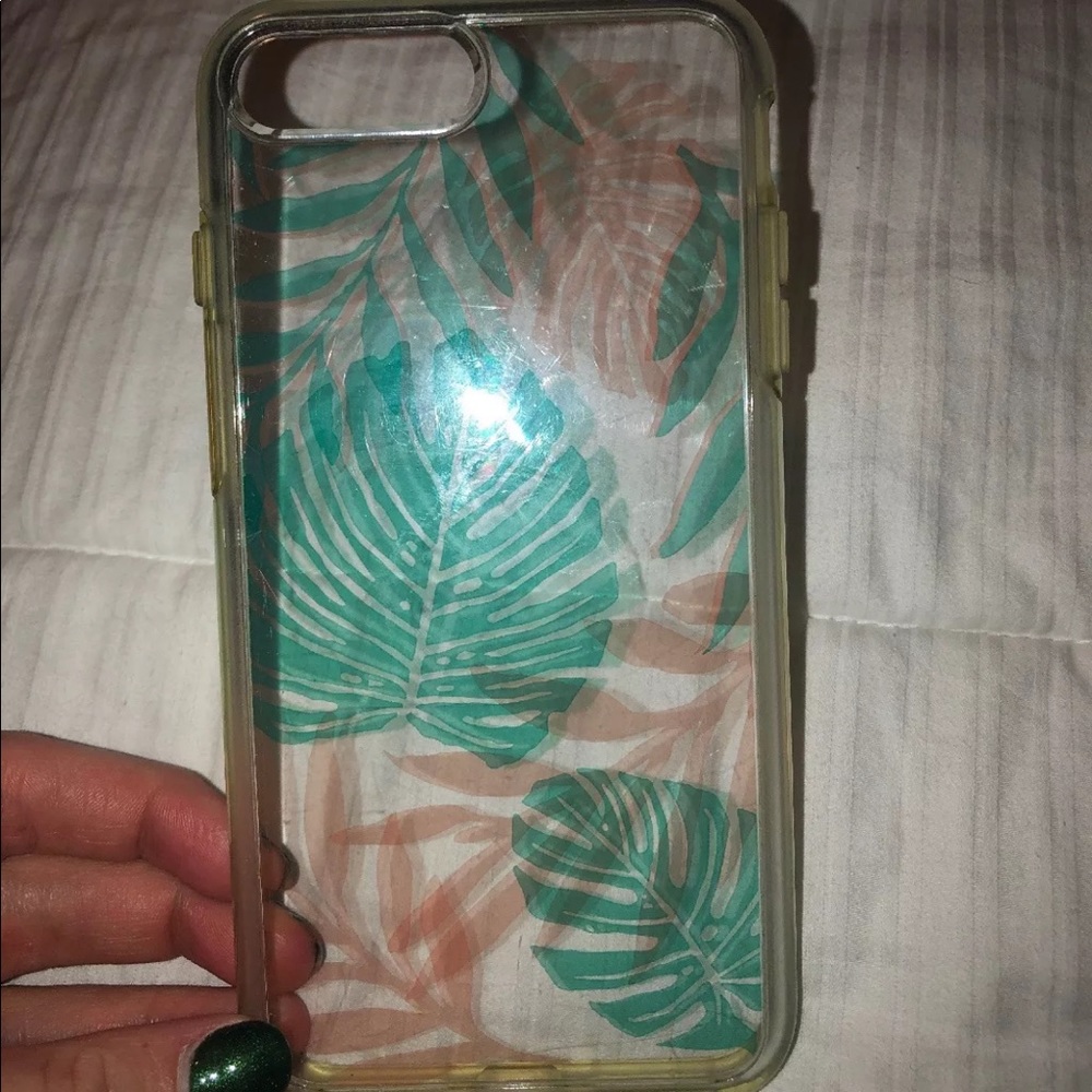 Otterbox iPhone 7/8 plus floral print case